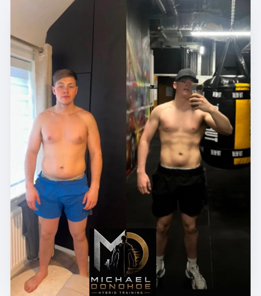 Real client fat loss transformation